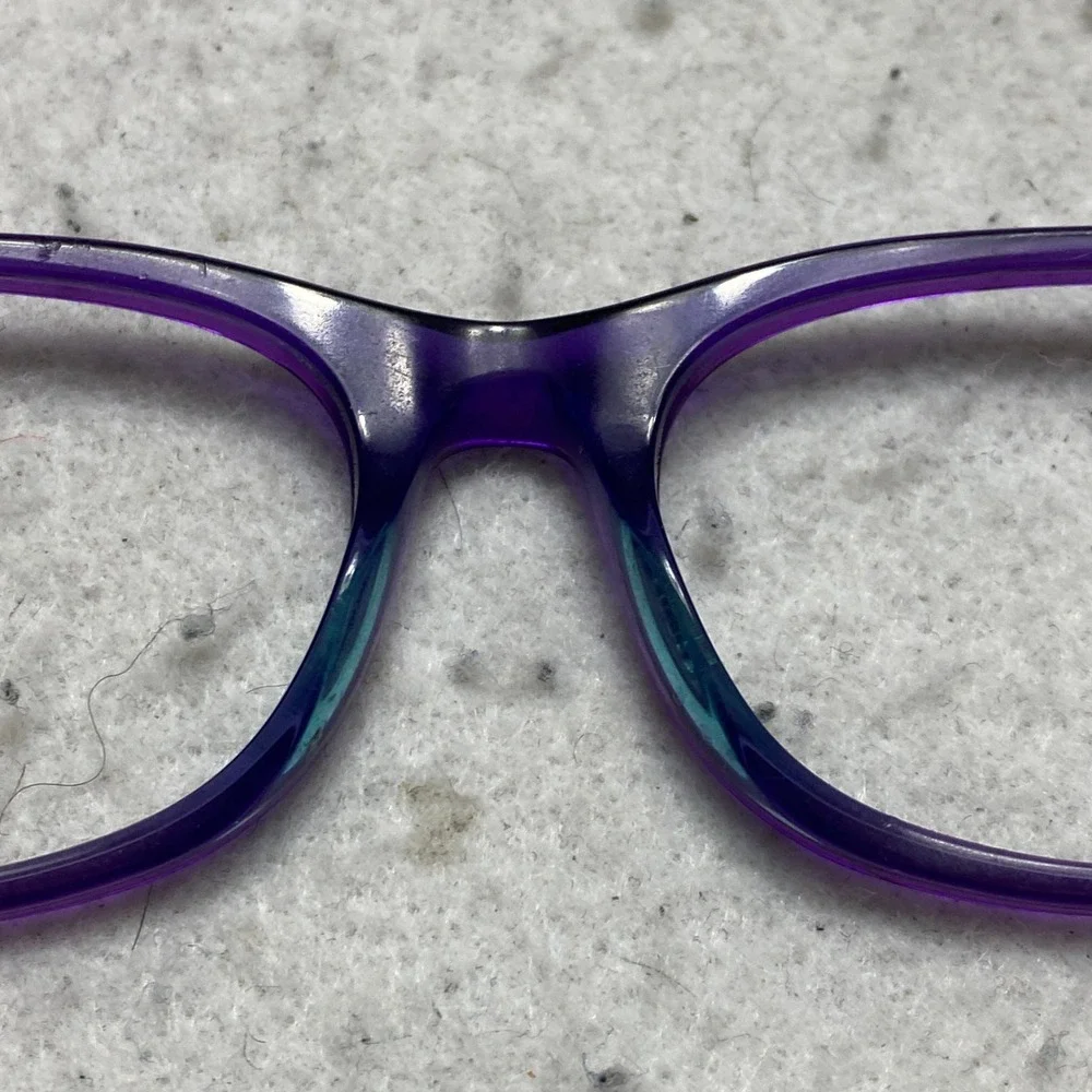 Ray-Ban RB 1642 3997 Eyeglasses Kids Purple Teal  Square Frames 48mm